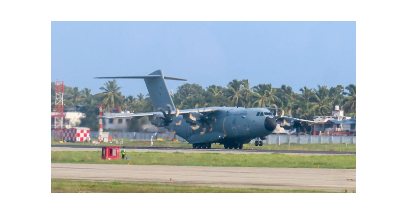 ബ്രിട്ടീഷ് വ്യോമസേനയുടെ എയര്ബസ് 400 മടങ്ങി, ബ്രിട്ടീഷ് സംഘം കേരളത്തില് തുടരും ബ്രിട്ടീഷ് വ്യോമസേനയുടെ എയര്ബസ് 400 മടങ്ങി, ബ്രിട്ടീഷ് സംഘം കേരളത്തില് തുടരും
