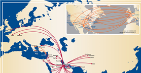 ഗള്‍ഫ് റൂട്ട് ഉപേക്ഷിച്ച് എയര്‍ ലൈനുകള്‍; വ്യോമാതിര്‍ത്തിഅടച്ച് യുഎഇയും ഖത്തറും ബഹ്റൈനും കുവൈറ്റും ഇറാഖും